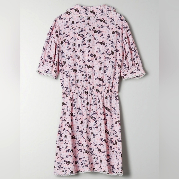 Aritzia Sunday Best Aki Short Sleeve Floral Dress - Picture 2 of 14